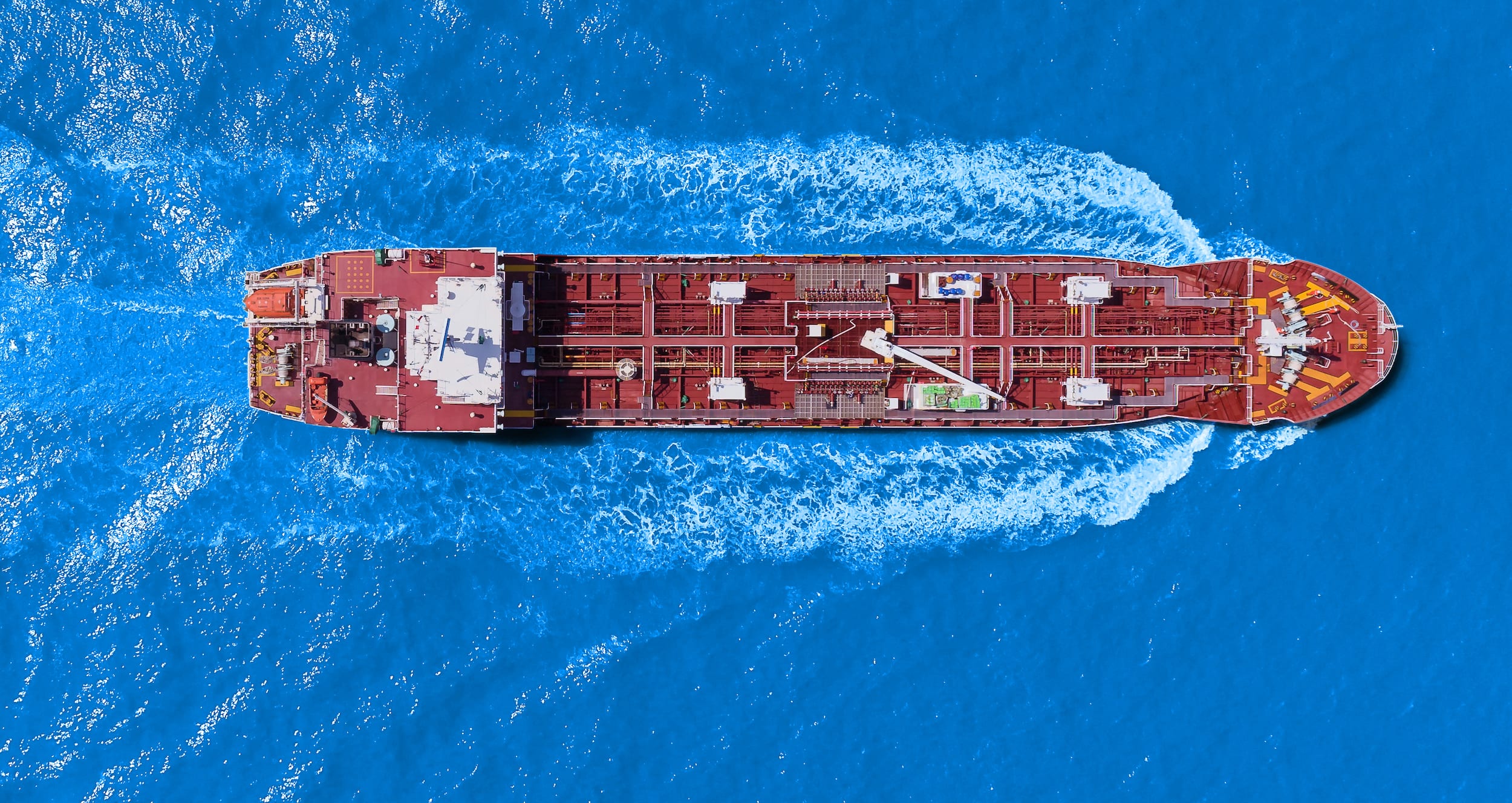 Aerial view of an oil tanker — Stanbic IBTC FY 2025 results