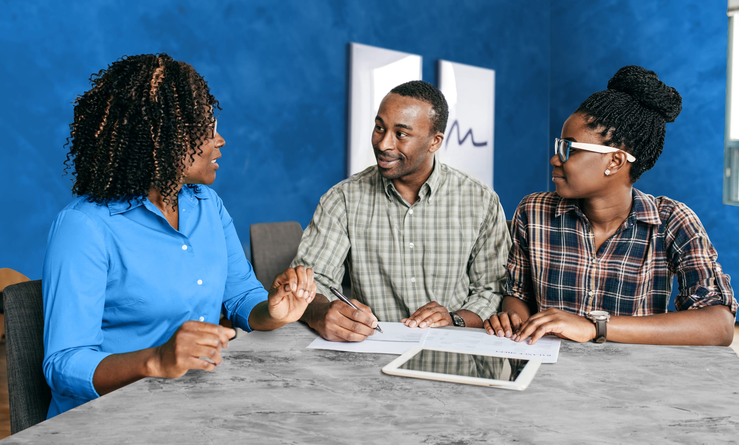 Meeting room scene — Stanbic IBTC vision